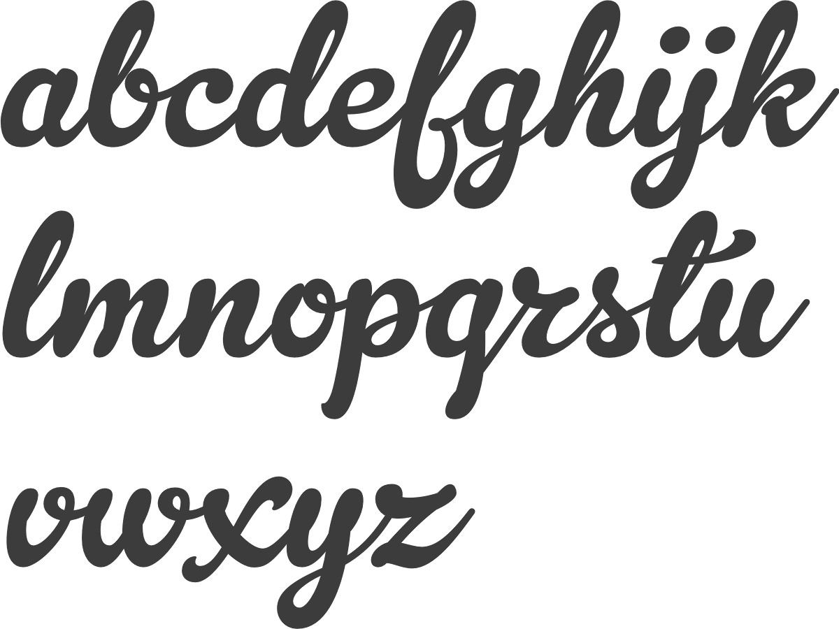 ucla cursive font
